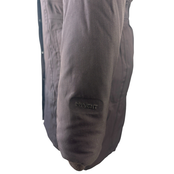 The North Face Parka Coat HyVent Goose Down Hooded Brown Winter Women’s Small - Picture 9 of 16